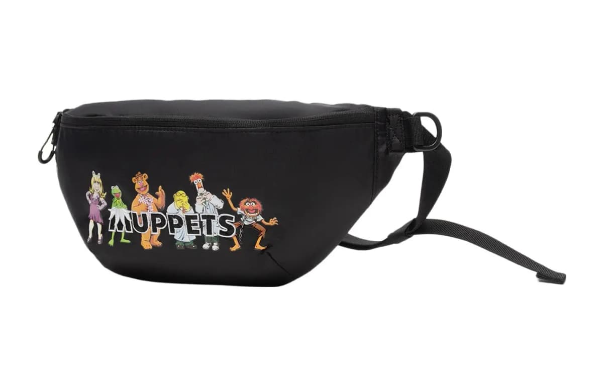 LiNing Disney Muppet Çiyin Çantası Unisex Qara 3