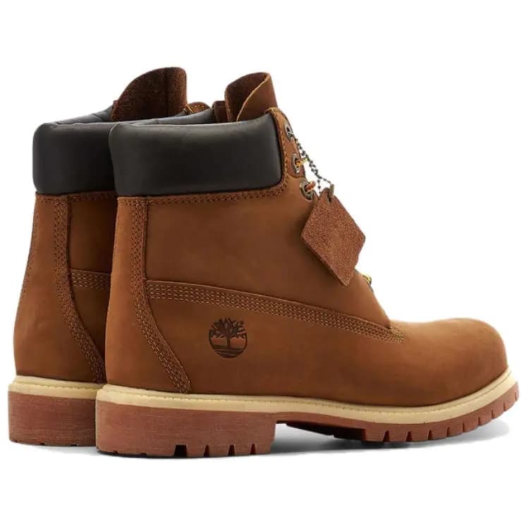 Timberland PREMIUM 6-Inch Leather Boots Men's Brown 4
