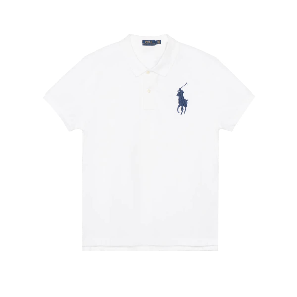 Polo Ralph Lauren SS22 Qadın Polo Köynəyi Ağ