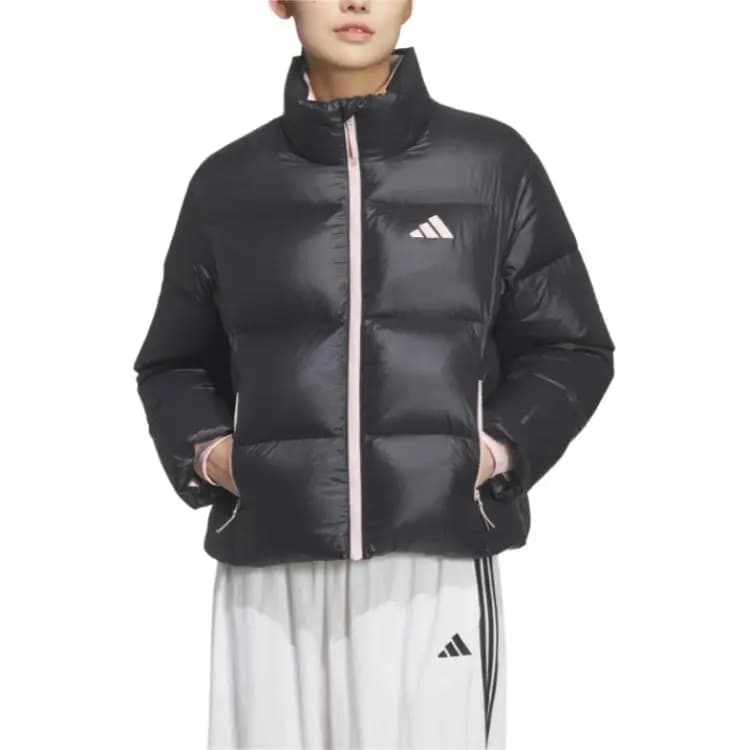 adidas LIGHT WEIGHT DOWN Water-Repellent Windproof Warm Sport Casual Puffer Down Jacket Women's 3