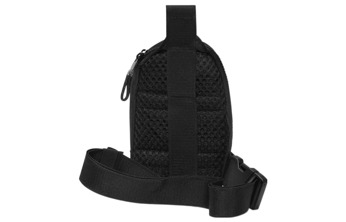 Nike Sportswear Essentials Series Nylon Sling Bag Regular Unisex Pure Black/Stone Gray 3