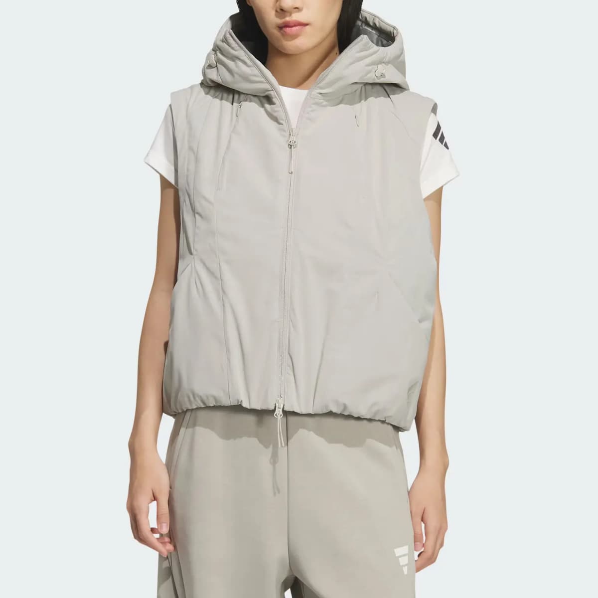 adidas FOS FUTURE STYLE PAD Warm 'Core' Tech Warm Sporty Casual Hoodie Loose Padded Jacket Women's 3