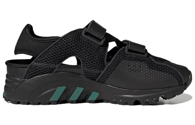 EQT93 Sandal Adidas 'Core Black Green' 2