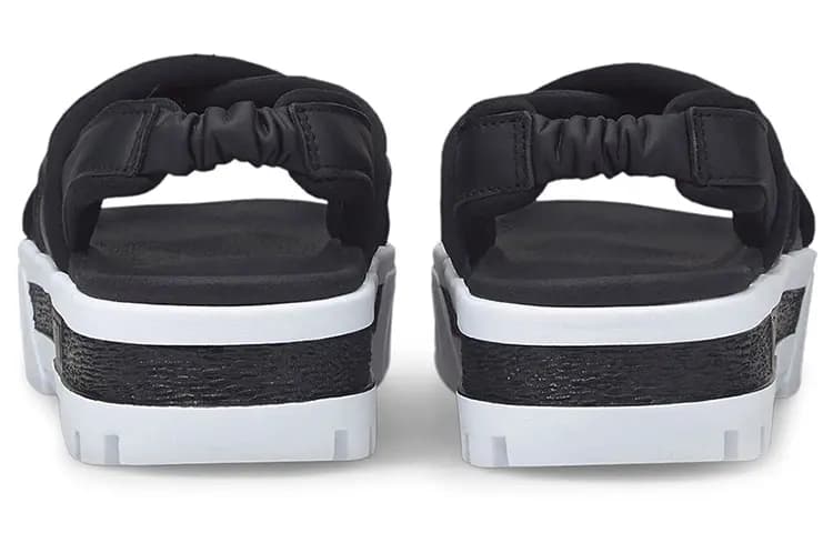 PUMA Mayze Sandal 'Black White' Women's 6
