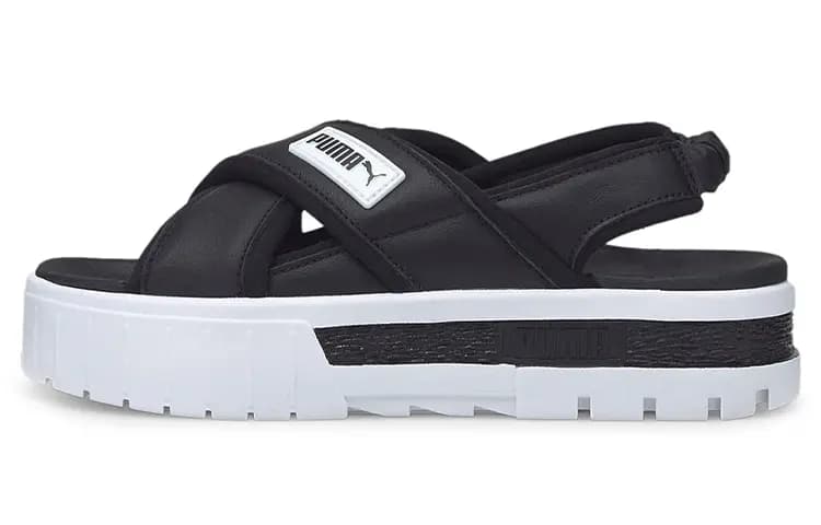 PUMA Mayze Sandal 'Black White' Women's 2