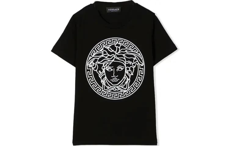 VERSACE SS22 Uşaq Köynəyi Qara