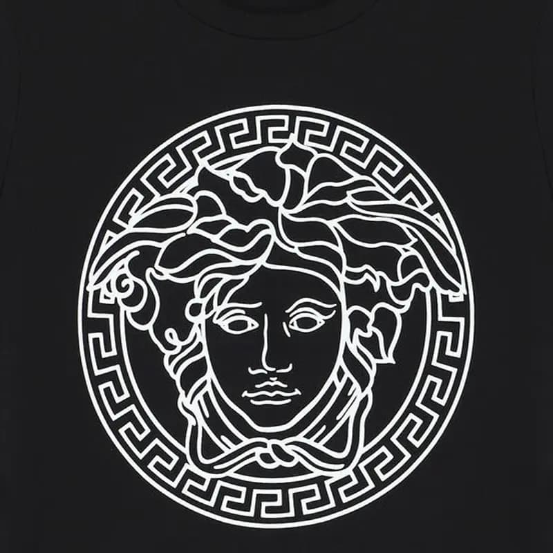 VERSACE SS22 T-Shirt Black Kids' 6