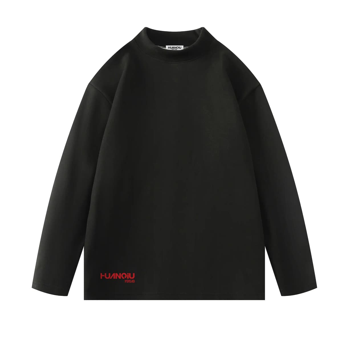 HUANQIU American High-Street Vintage Uzunqol Köynək Unisex 21