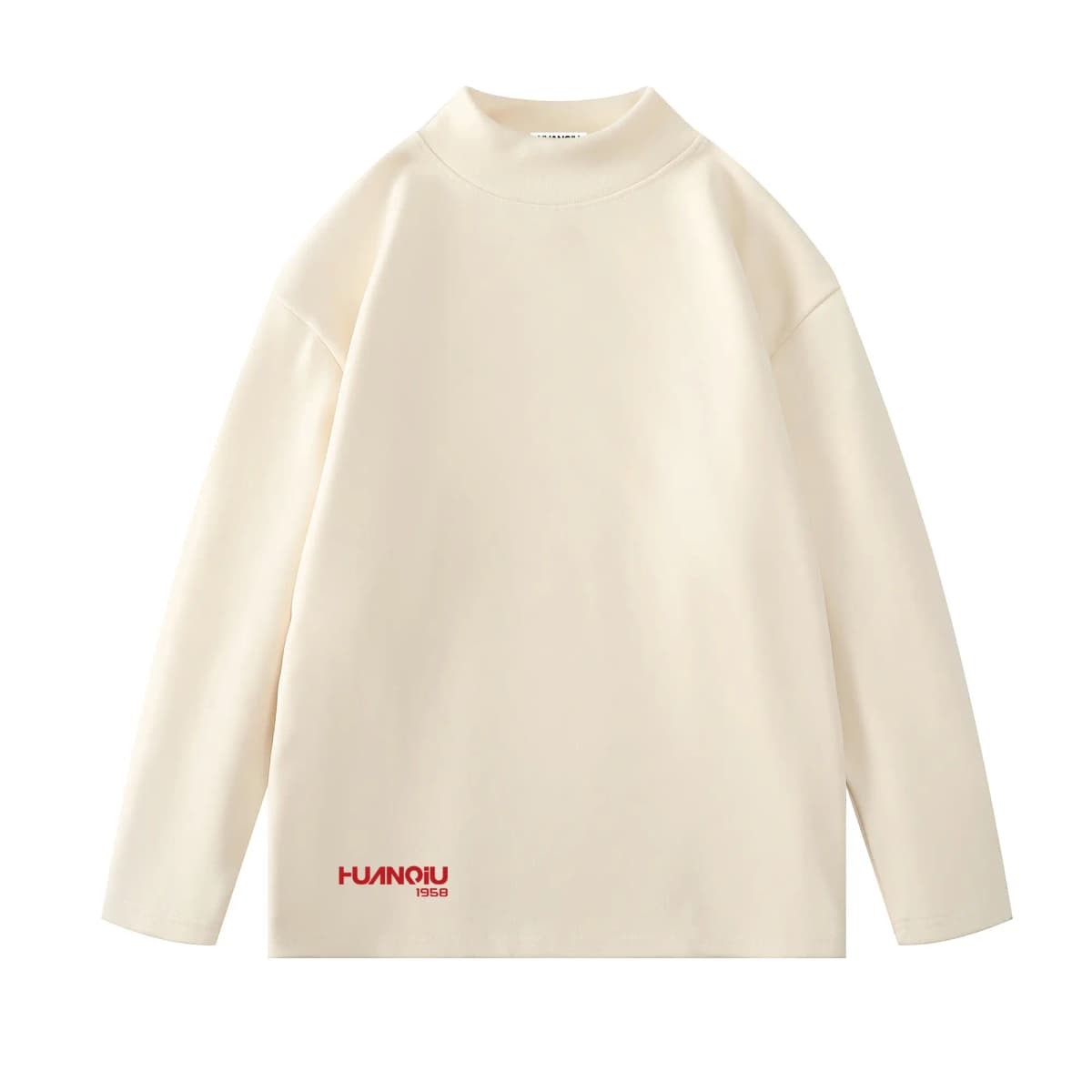 HUANQIU American High-Street Vintage Uzunqol Köynək Unisex 25