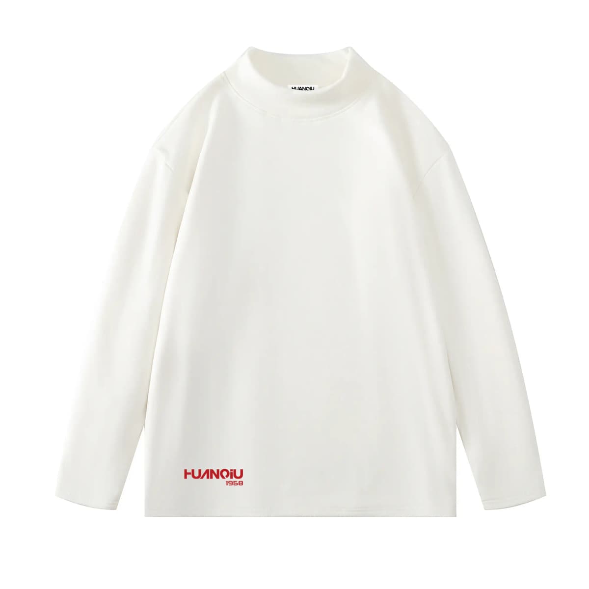HUANQIU American High-Street Vintage Uzunqol Köynək Unisex 23