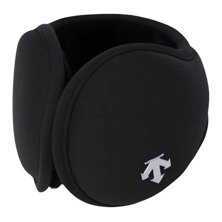 DESCENTE Logo Ear Muffs Unisex Black