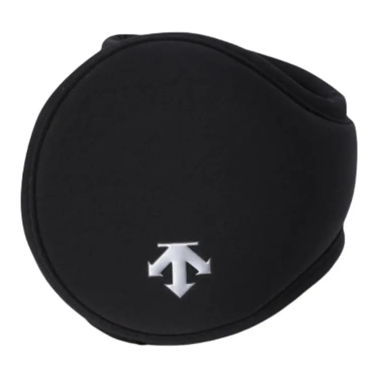 DESCENTE Logo Ear Muffs Unisex Black 4