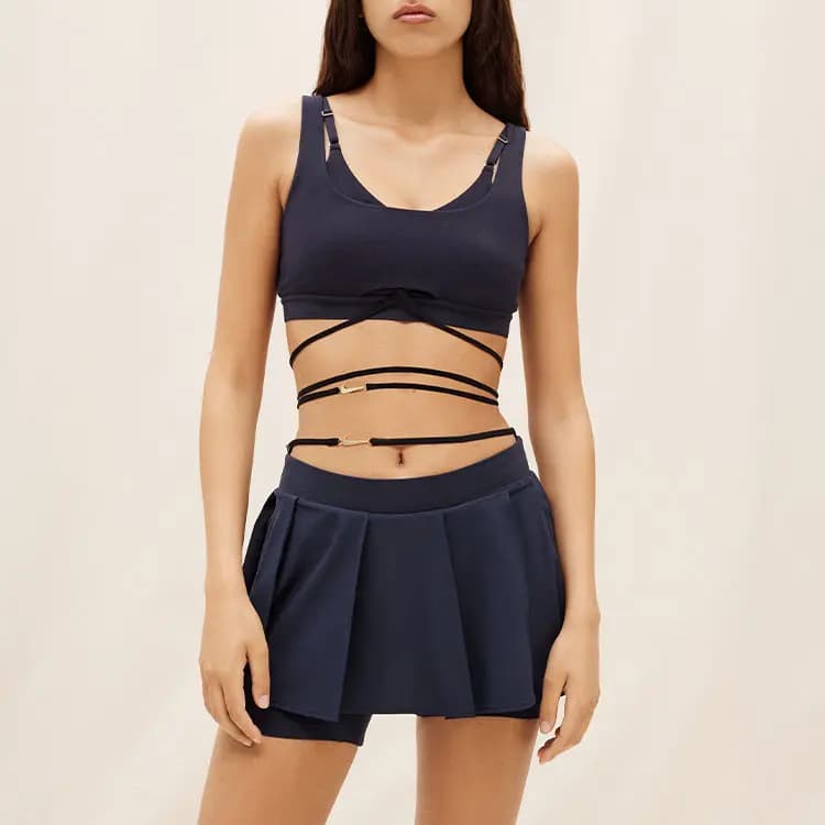 Jacquemus X Jacquemus La Brassiere Asia Sizing Navy 5