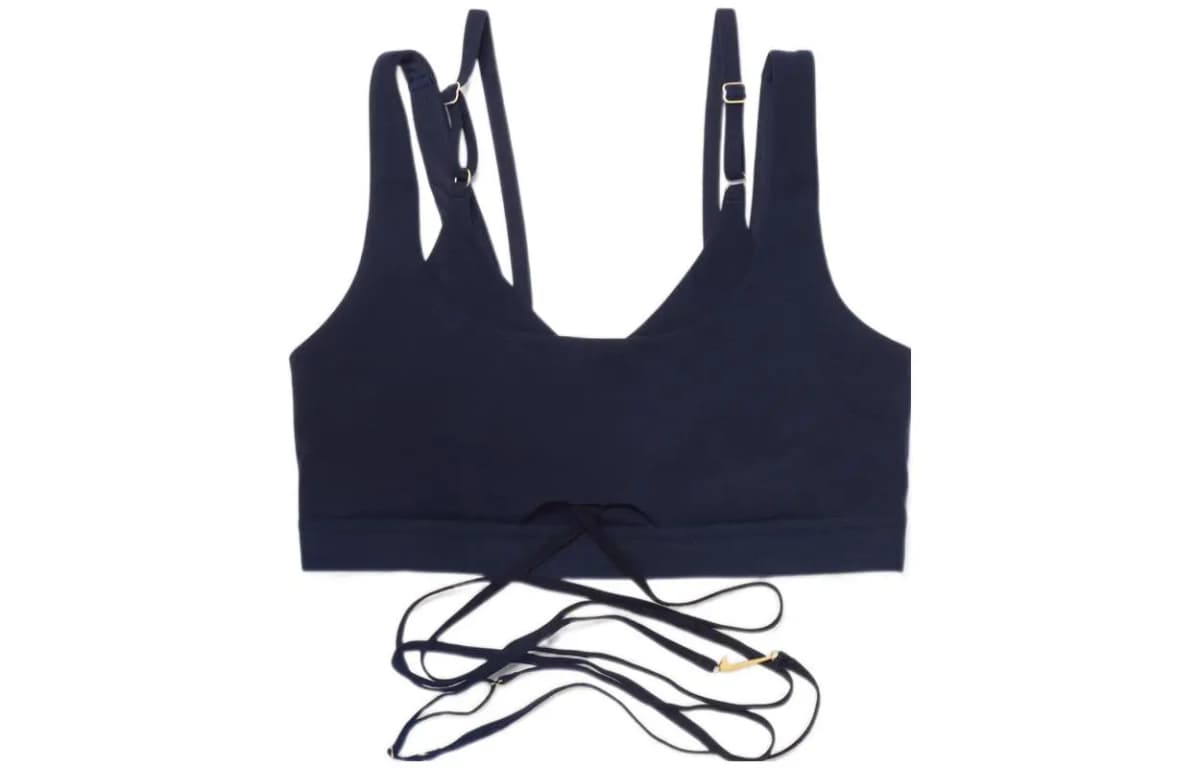 Jacquemus X Jacquemus La Brassiere Asia Sizing Navy