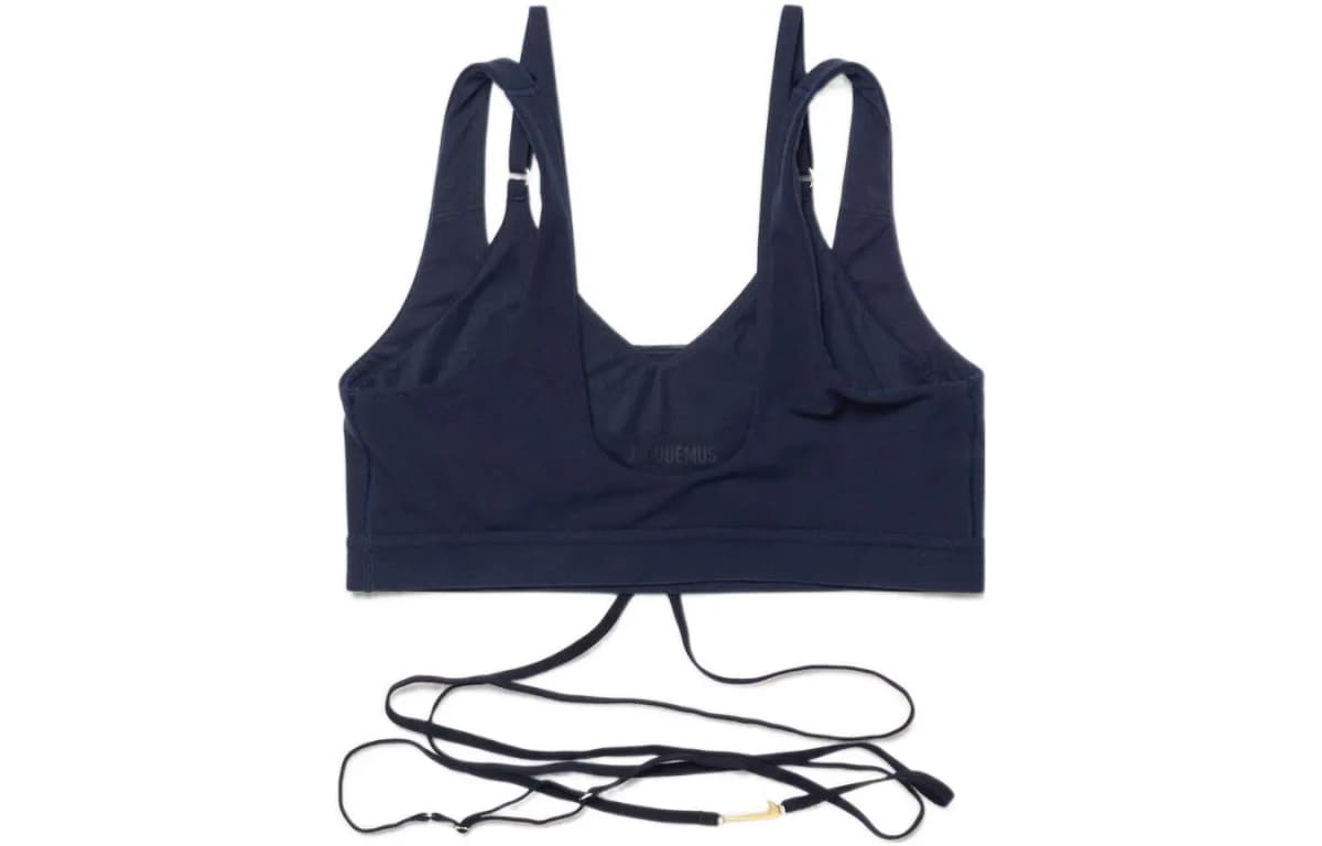 Jacquemus X Jacquemus La Brassiere Asia Sizing Navy 2
