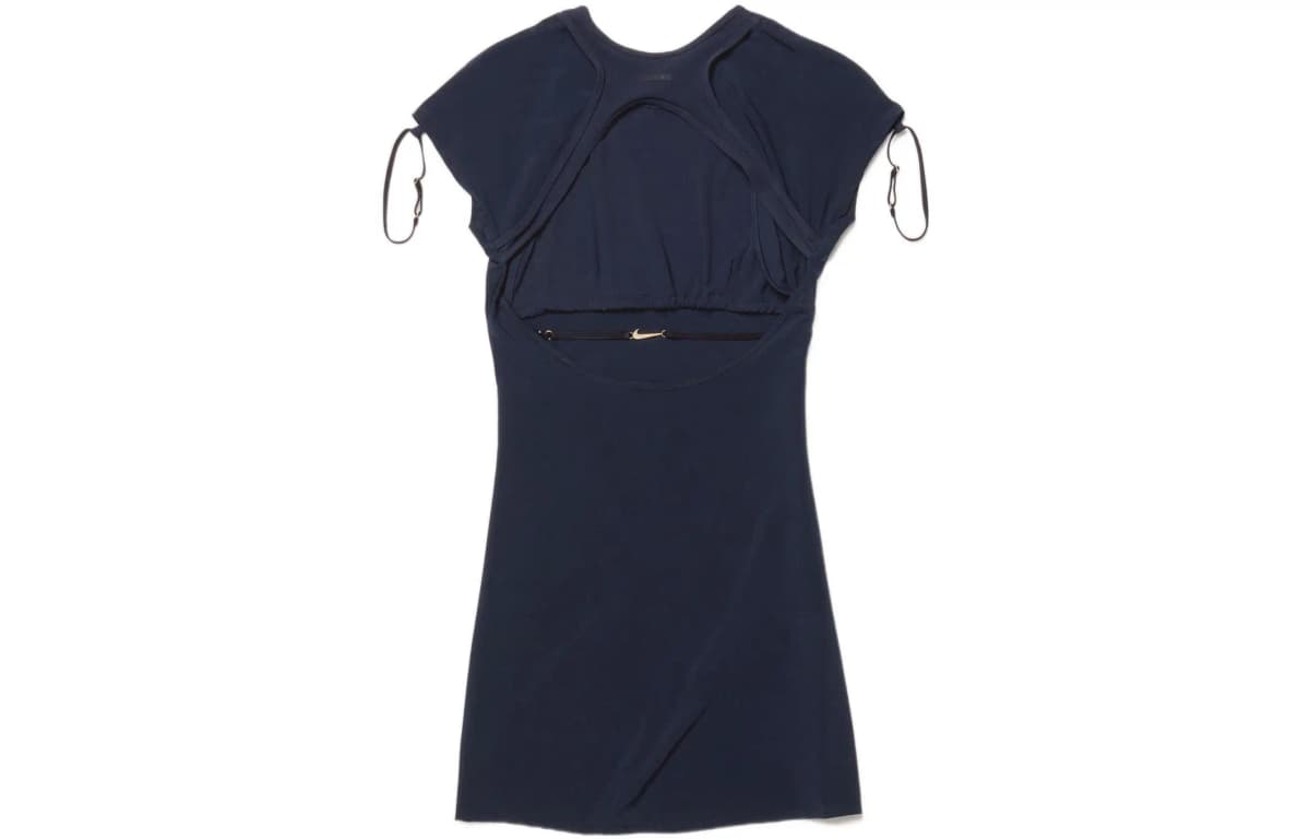 Jacquemus Short Sleeved Dresses Women's Blue 2