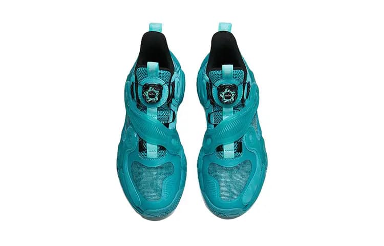 Anta Kids Alien 2 Uşaq Basketbol Ayaqqabısı Yaşıl/Qara 3