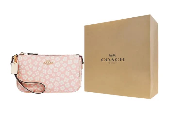 COACH Nolita Çanta Qadın Çəhrayı/Ağ 6