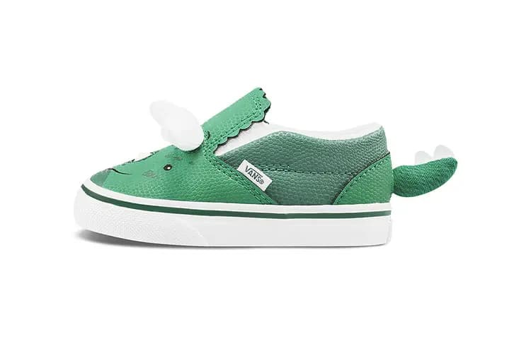 Vans Slip-On V Uşaq Ayaqqabısı 'Triceratops'