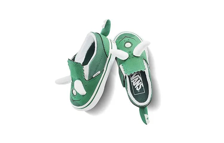Vans Slip-On V Uşaq Ayaqqabısı 'Triceratops' 5
