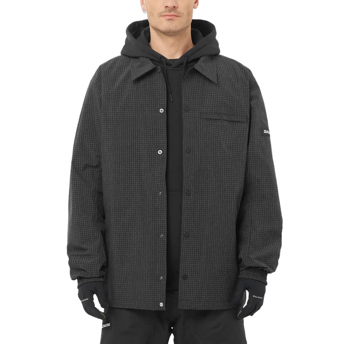SALOMON VENOM Windproof Waterproof Warm Comfortable Long Sleeve Ski Jacket Men's 3