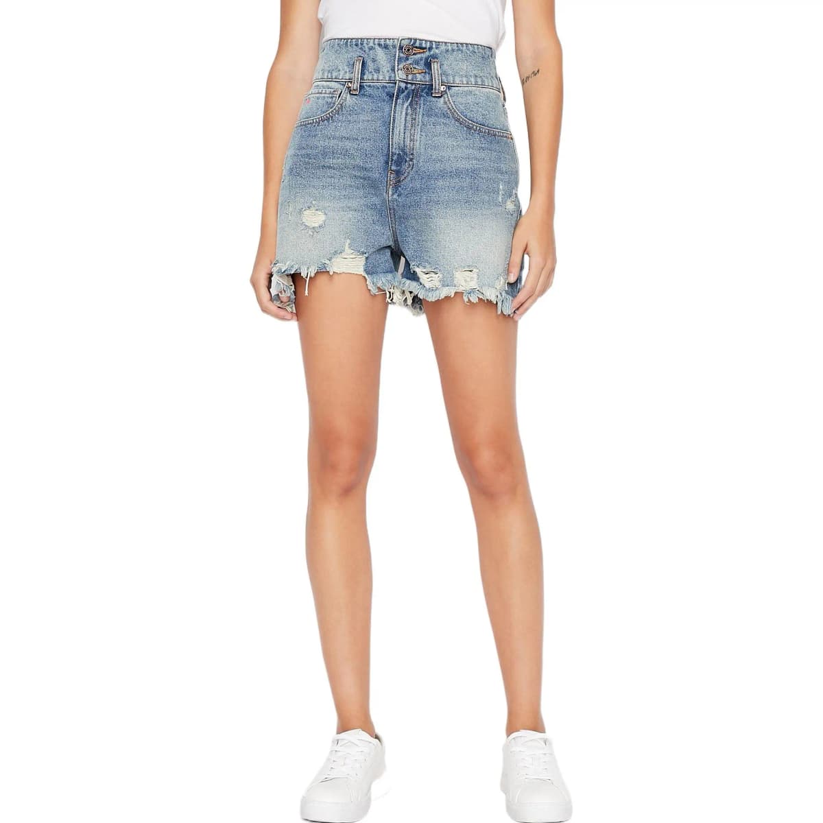 ARMANI EXCHANGE Denim Shorts Women's Blue 3