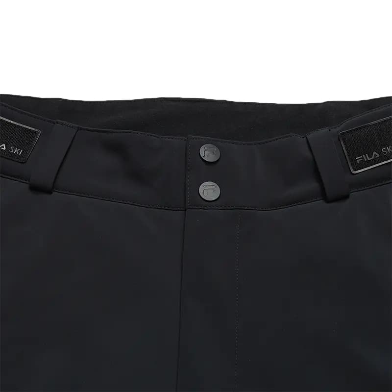 FILA SKI Series Minimalist Solid Color Waterproof Windproof Warm Ski Pants Men's 3