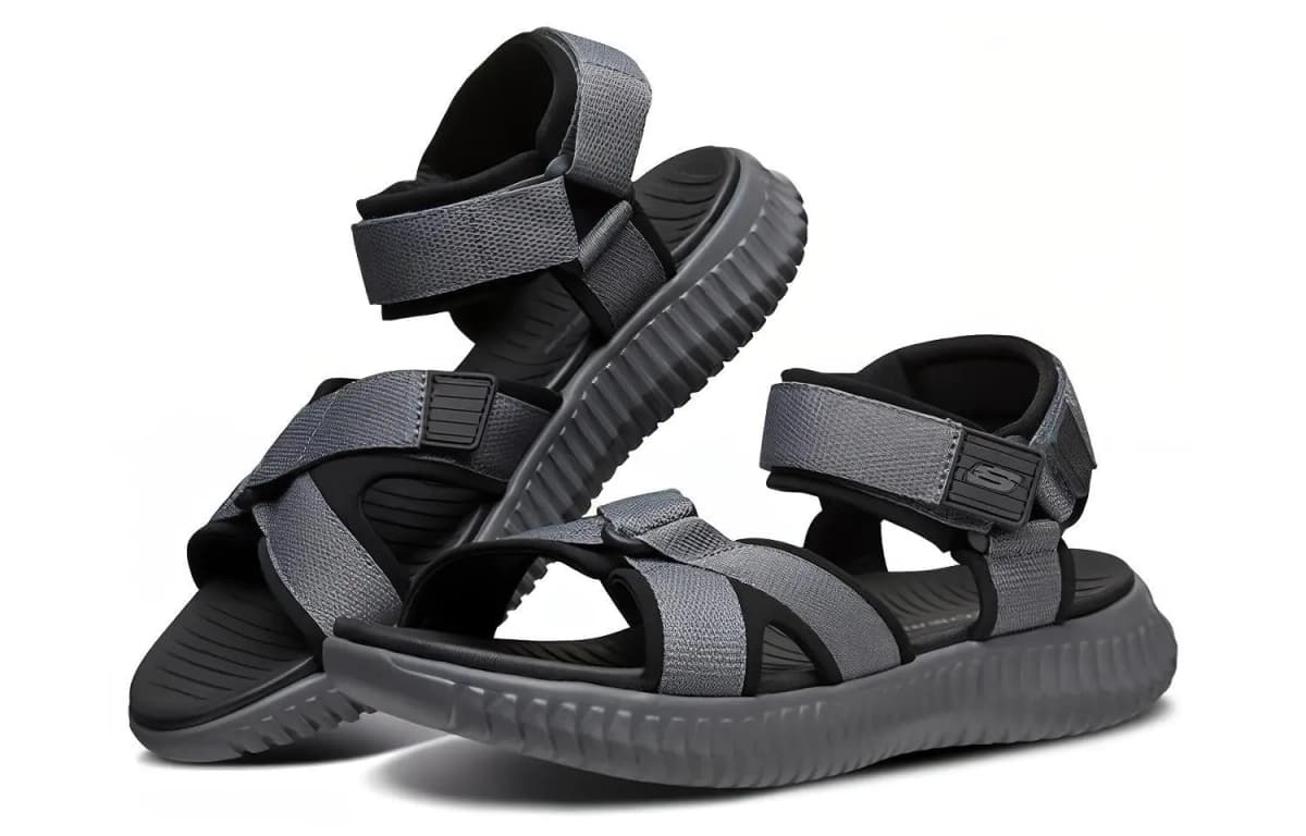 Skechers Elite Flex Səndəl 'Grey Black' 3