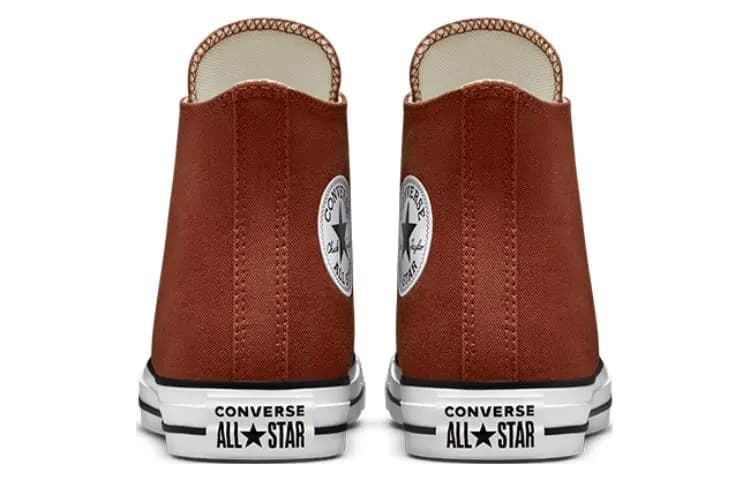 Converse Chuck Taylor All Star Unisex Yüksəkboğaz Kətan Ayaqqabı Rusty Orange 5