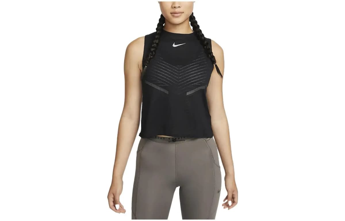 Nike Dri-Fit Qadın Maykası Qara