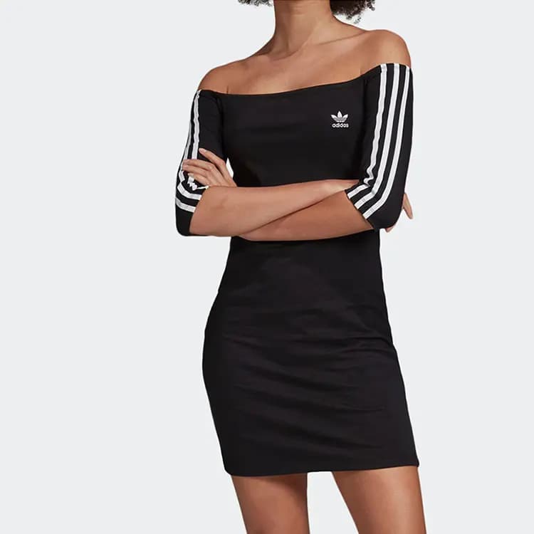Adidas Originals Spice Girls Series Qısaqol Qadın Donu Qara 3