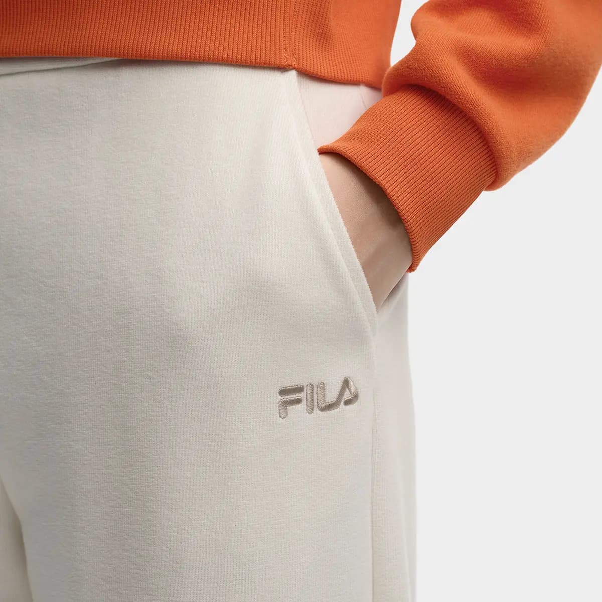 FILA ORIGINALE Qadın İdman Şalvarı Ağ 5
