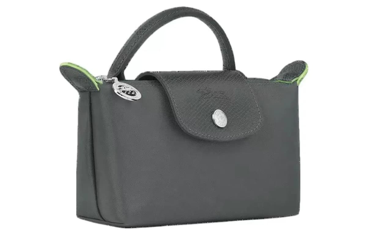 LONGCHAMP Le Pliage Green Kosmetik Çanta Qadınlar üçün Boz 2