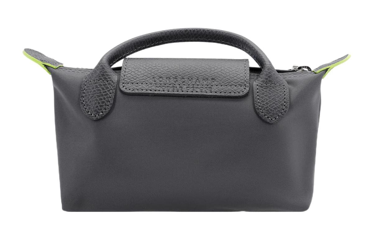 LONGCHAMP Le Pliage Green Kosmetik Çanta Qadınlar üçün Boz 4