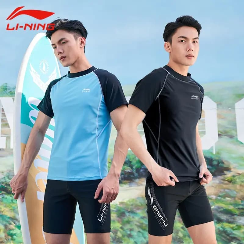 LINING Sports Fashion Collection Kişi Üzgüçülük Şortu 3