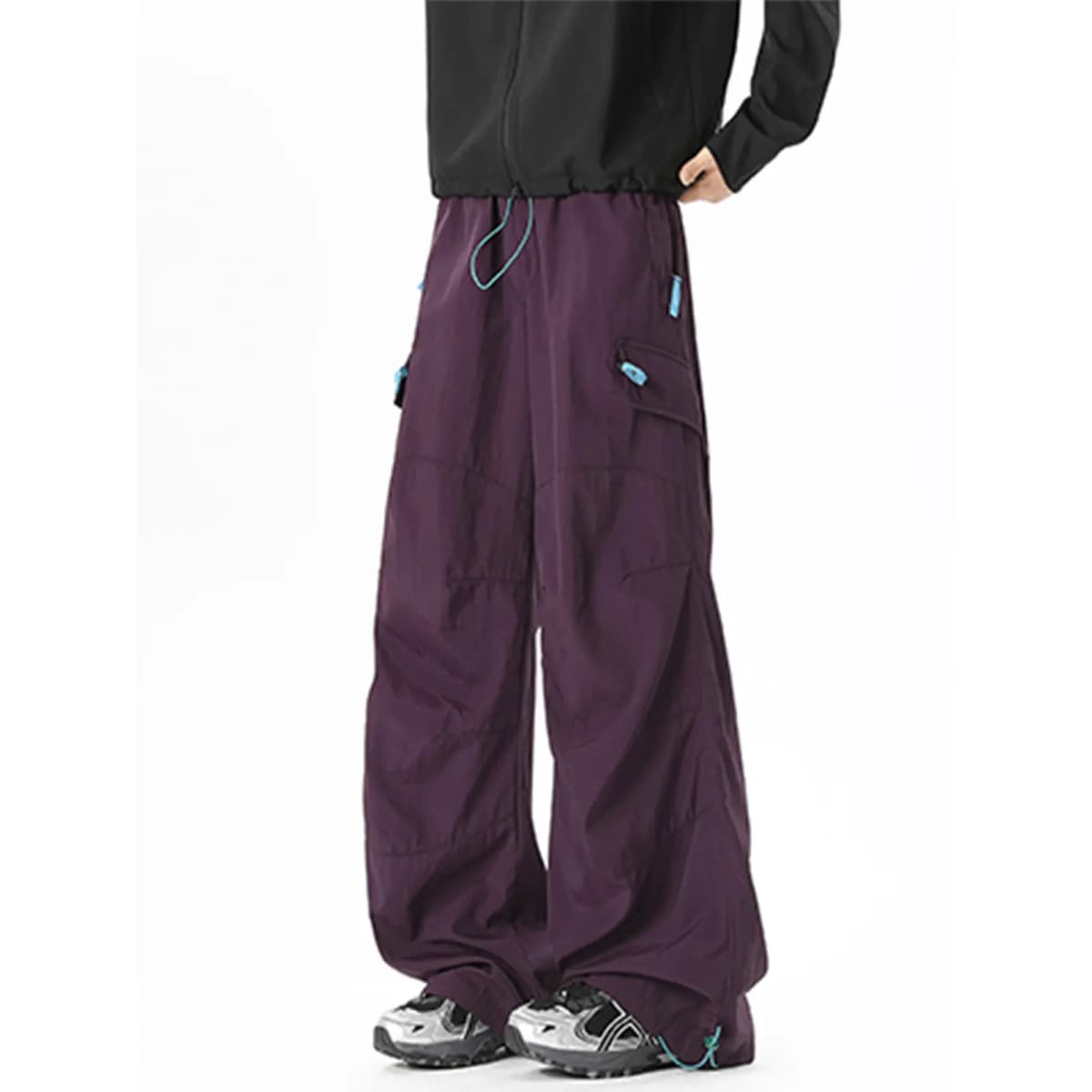 Warrior American Street Style Düz Paça Şalvar Unisex 11