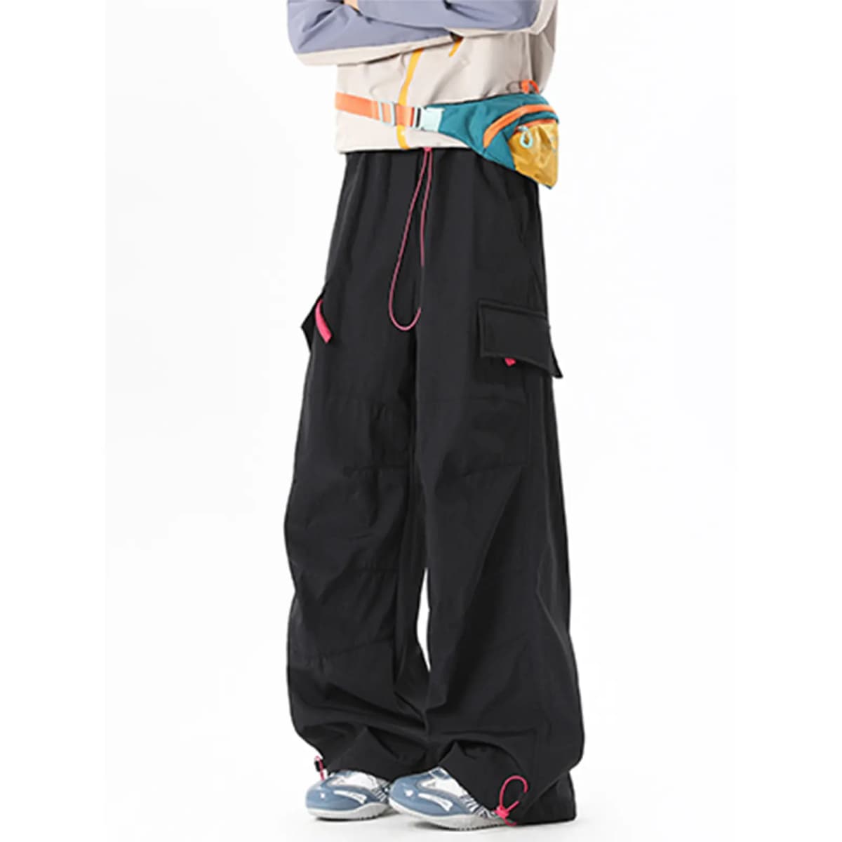 Warrior American Street Style Düz Paça Şalvar Unisex 15