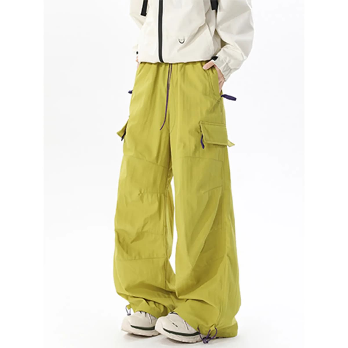 Warrior American Street Style Düz Paça Şalvar Unisex 5