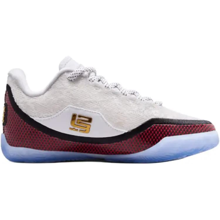 Nike Lebron 23 Low-Top Uşaq Basketbol Ayaqqabısı Ağ 2