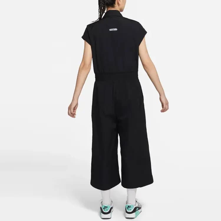 Nike Qısaqol Kombinezon Qadın Qara 4