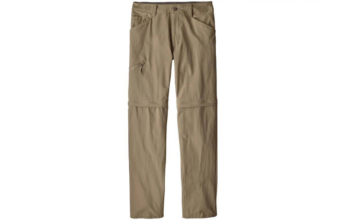 Patagonia Quandary Solid Button Straight Stretch Breathable Casual Pants Men's