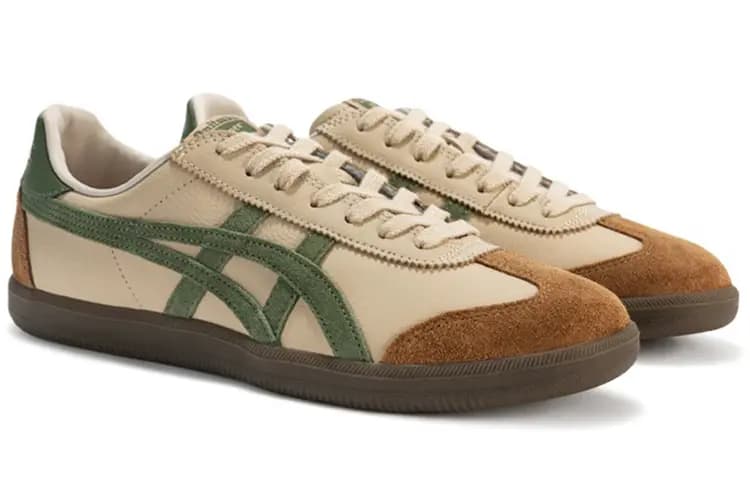 Onitsuka Tiger Tokuten "Bej/Yaşıl" İdman Ayaqqabısı 2