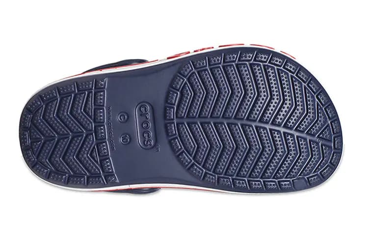 Crocs Kids' Bayaband Clog Beach Sandals Deep Blue 6