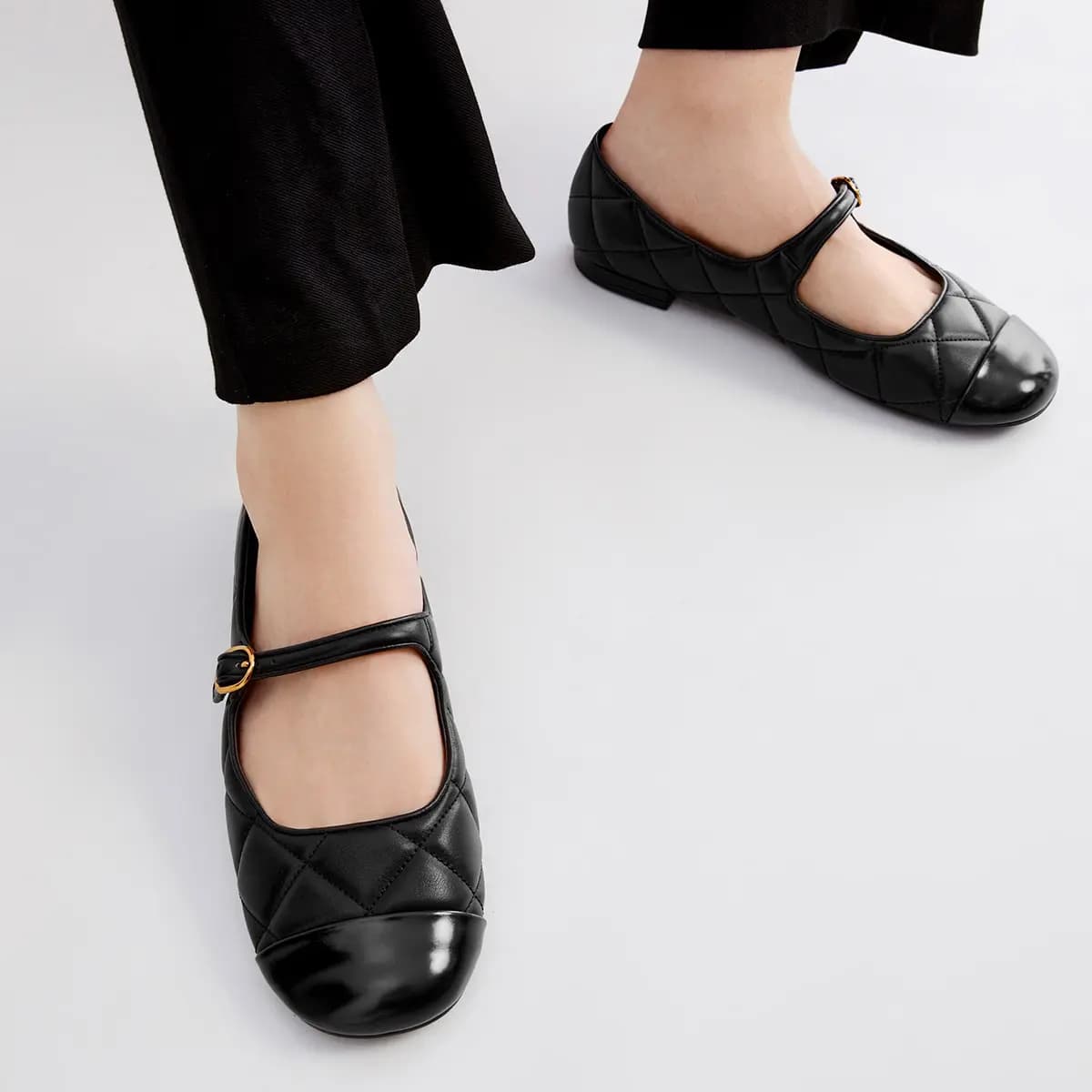 CHARLES&KEITH Mary Jane Ayaqqabı Qadın 9