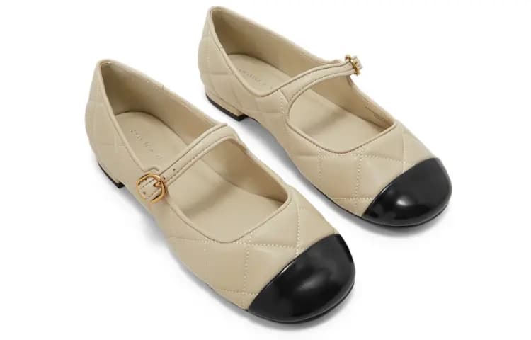 CHARLES&KEITH Mary Jane Ayaqqabı Qadın 18