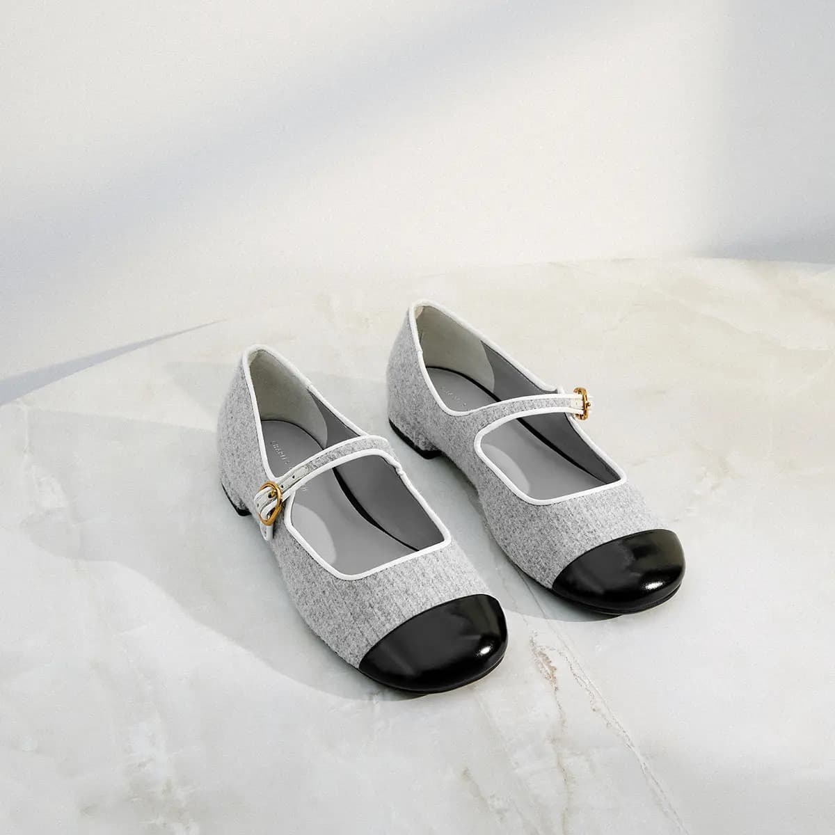 CHARLES&KEITH Mary Jane Ayaqqabı Qadın 4