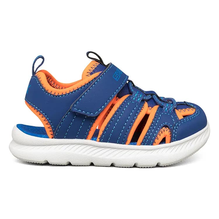Skechers C-Flex Sandal 2.0 Uşaq Səndəli Mavi/Narıncı 2
