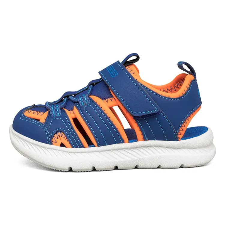 Skechers C-Flex Sandal 2.0 Uşaq Səndəli Mavi/Narıncı