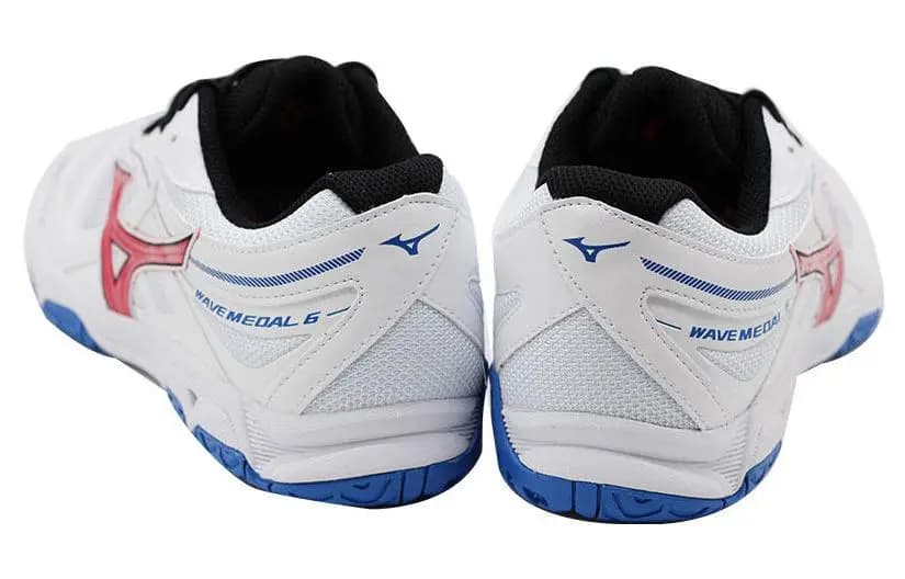 Mizuno Wave Medal 6 Ağ/Qırmızı/Mavi 4