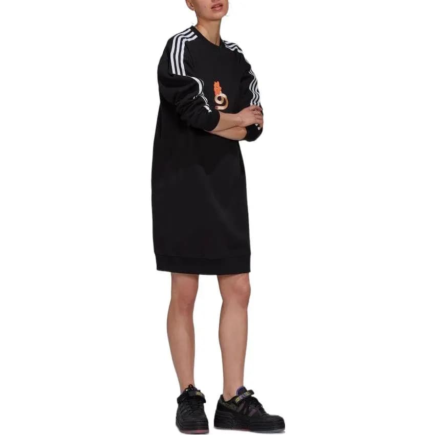 adidas Originals Qadın Donu Qara 4
